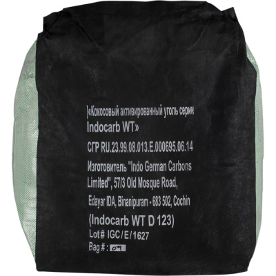 Активированный уголь Гейзер indo german 12x30 (i.n. 950), 25кг/50л