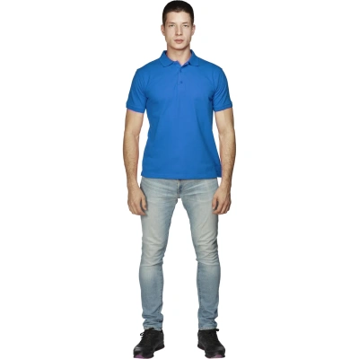 Рубашка Поло (190г.) кор.рукав васил.(XXXL)