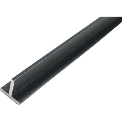 Алюминиевый тавр ПилотПро 15x15x2, 2 м, черный муар