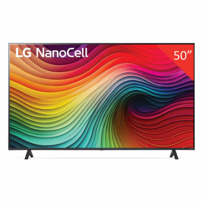 Телевизор LG 50NANO80T6A, 50" (127 см), NanoCell, 3840x2160, 4K, 16:9, webOS, Wi-Fi, синий