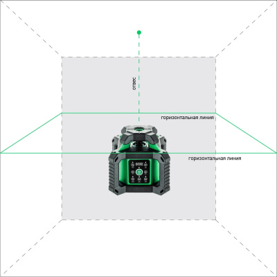 Лазерный нивелир ADA ROTARY 500 HV-G SERVO А00579