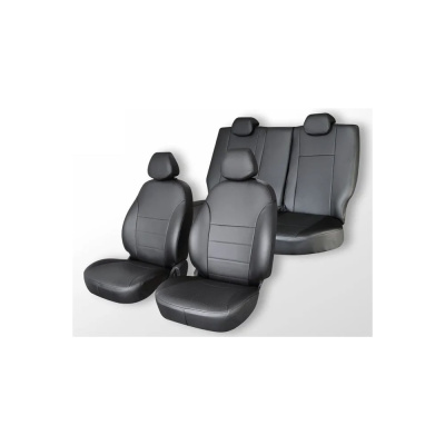 Чехлы на сиденья DEFLY Nissan Qashqai (J11), 2013-2022, экокожа черная