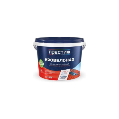 Краска кровельная ПРЕСТИЖ слоновая кость, RAL 1014, 2,4 кг