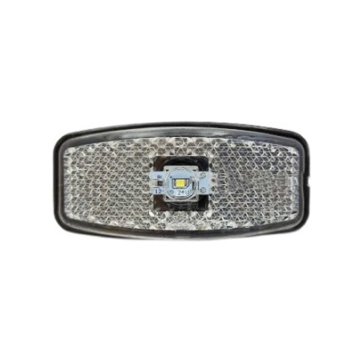 Фонарь маркерный LED ТехАвтоСвет, 12–24 В, прозрачный, разъём евро, 1 шт АФ-12-01
