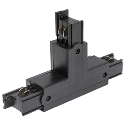 Т-образный соединитель для шинопроводов Uniel трехфазный BLACK 1 POLYBAG
