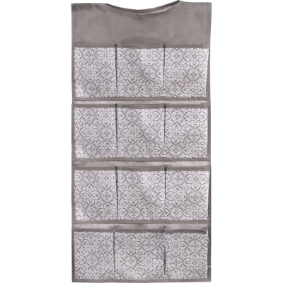 Подвесной органайзер Palladium Butler 005.24 12 секций, серый, с узором