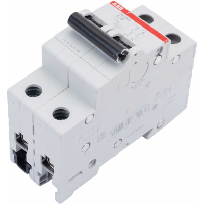 Автоматический выключатель ABB 2-полюсной sh202 c 6