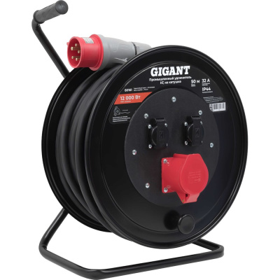 Промышленный удлинитель Gigant КГ 5х4 50м на катушке