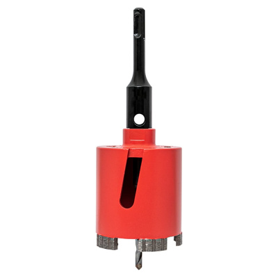 Коронка алмазная Turbo Fast Expert 72 мм, M16, Laser EKF