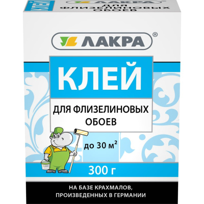 Клей для флизелиновых обоев Лакра 300 г