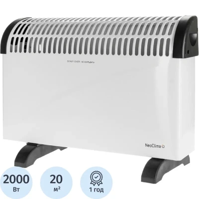 Конвектор Neoclima Fast 2000 w белый, механика
