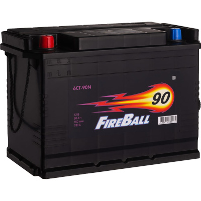 Аккумулятор FIRE BALL 6ст 90 N высокий, 780 А CCA