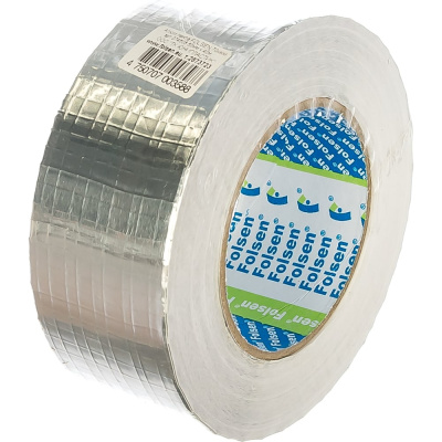 Алюминиевая лента FOLSEN 50мм x 40м, армированная, 70 мкм