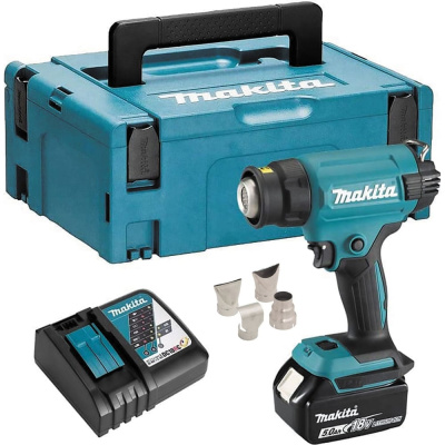 Аккумуляторный тепловой пистолет Makita LXT DHG181RT1J
