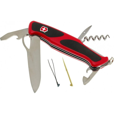 Нож Victorinox RangerGrip 61 130 мм, 11 функций, красный