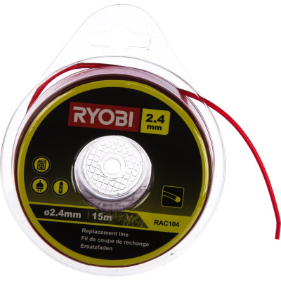 Леска для триммеров (2,4 мм; 15 м; круг) Ryobi