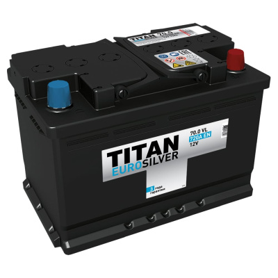 Аккумулятор TITAN EUROSILVER 70.0 VL kamina обратная полярность