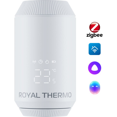 Термостат радиаторный электронный Royal Thermo Smart Heat 2.0, белый
