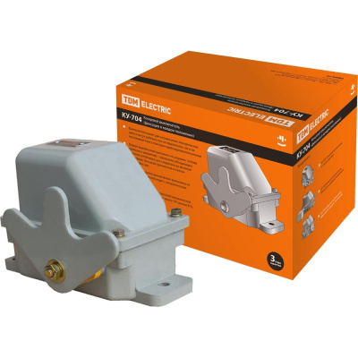 Концевой выключатель TDM ELECTRIC КУ-704 У1 фиксация в каждом положении 10А 380В IP44