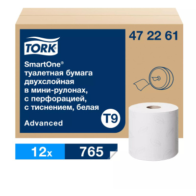 Туалетная бумага в мини-рулонах Торк - уникальная система TORK