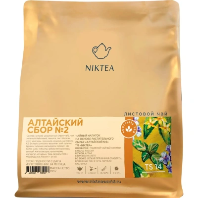 Чай травяной NIKTEA Алтайский Сбор №2, 100г