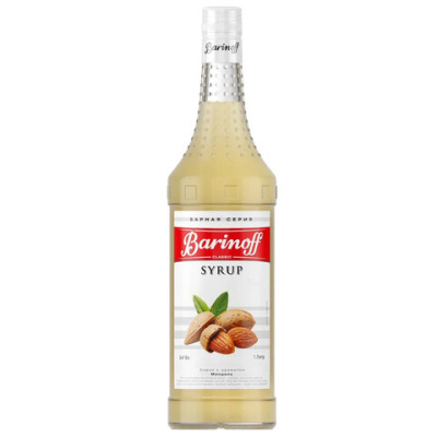 Сироп BARINOFF "Миндаль", 1 л, стеклянная бутылка, 708
