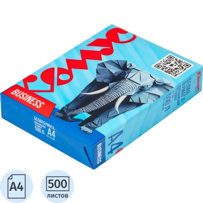 Бумага КОМУС ДОКУМЕНТ Business (А4, марка В, 80 г/кв.м, 500 л)