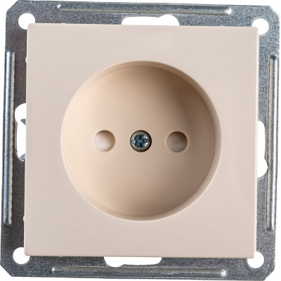 Розетка, бежевая WESSEN 59 Systeme Electric