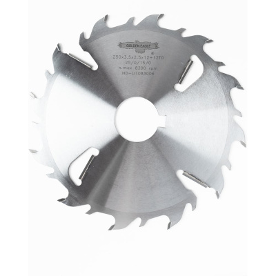 Пила дисковая Golden Eagle HW многопильная 250x50x3,5/2,5 z12+12+4 F GE