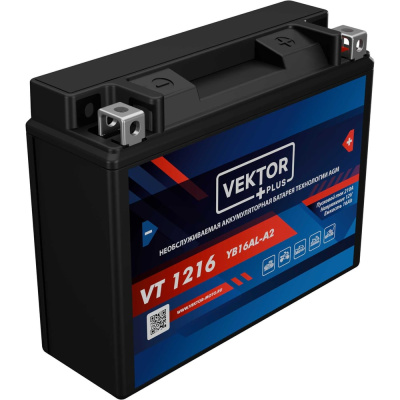 Аккумуляторная батарея VEKTOR PLUS VT 1216 Vektor Energy