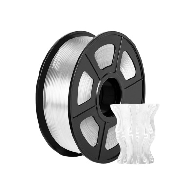 Пластик для принтера CACTUS 3D CS-3D-PETG-1KG-T-WHITE PETG, диаметр 1.75 мм, 1 кг, 1 цв.