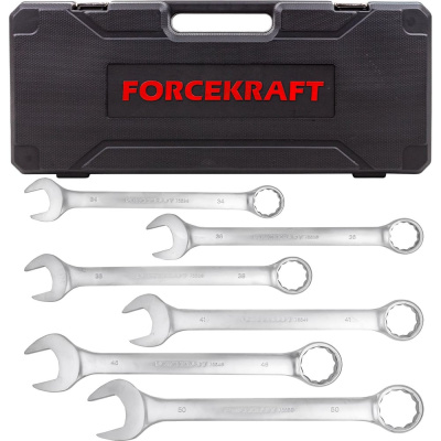 Набор ключей комбинированных Forcekraft 6 предметов