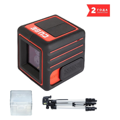 Лазерный уровень ADA Cube Professional Edition А00343 - это самовыравнивающийся прибор с простой системой управления