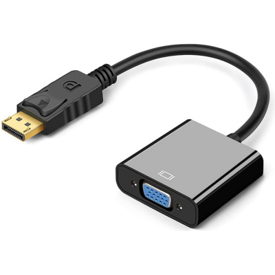 Адаптер PALMEXX ADP006 DP(m)-VGA(f), 0.15м, чёрный PX/DP-VGA
