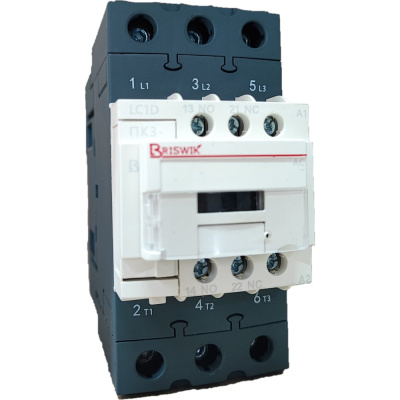Контактор Briswik ПК3-05011400LC1D 50А 400V/AC 1НО/1НЗ