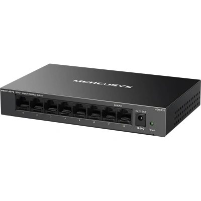Коммутатор Mercusys MS108GS (L2) 8x1Гбит/с неуправляемый
