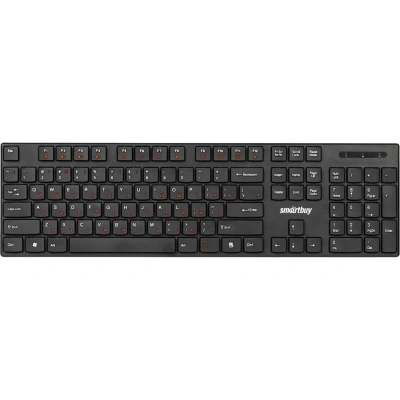 Клавиатура беспроводная Smartbuy ONE 238, мультимедийная, USB, черная