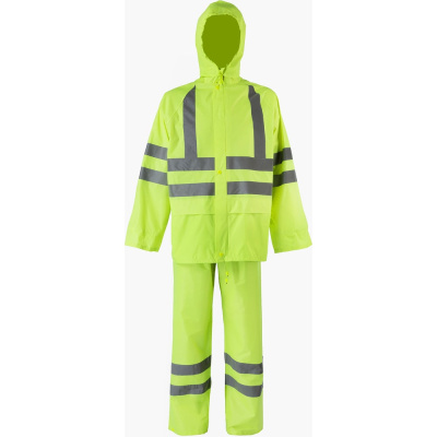 Влагозащитный костюм 2Hands повышенной видимости, лимон, 4XL
