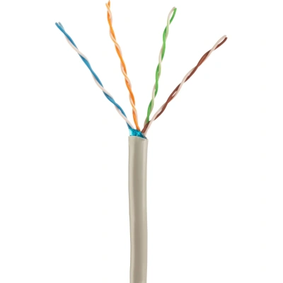 Кабель BigTech BT-CECR-005 медь FTP 4 пары, кат.5e AWG24 PVC 305м сер