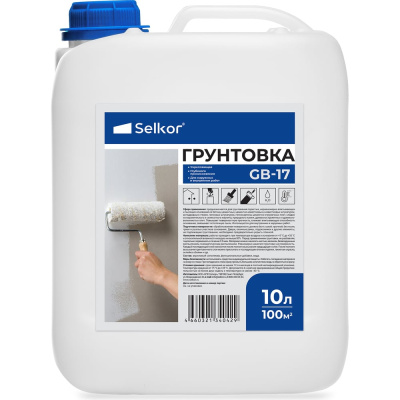 Грунтовка укрепляющая Selkor GB-17 глубокого проникновения, 10 л