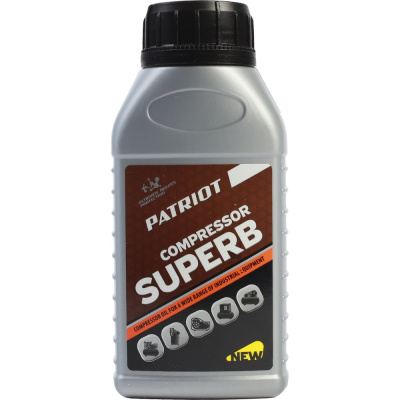 Масло COMPRESSOR OIL GTD 250/ VG 100 250 мл Patriot (1165)