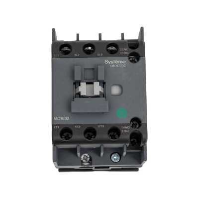 Контактор Systeme Electric SystemePact MC1E, 3 Р, 32 А, 220 В/230 В, тип AC, 1НО+1НЗ