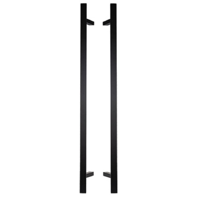Ручки-скобы APECS Square HC-0902-40*20/1000-INOX/304-BLM (Q45)