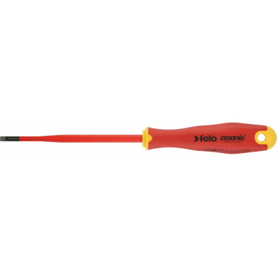 Диэлектрическая отвертка Felo SL 5,5х1,0, E-Slim