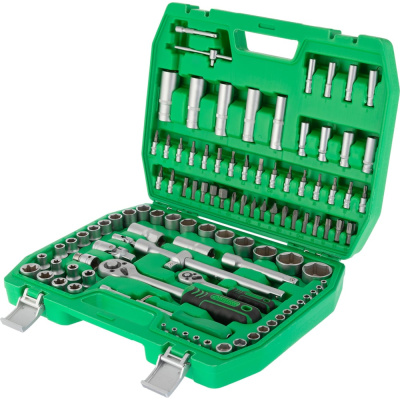 Набор инструментов INTERTOOL 1/2" & 1/4" 108ед., Cr-V