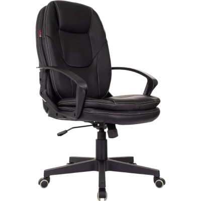 Кресло VB_EChair 668 PU черный эко.кожа крестов. пластик
