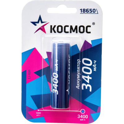 Аккумулятор КОСМОС 3400мАч