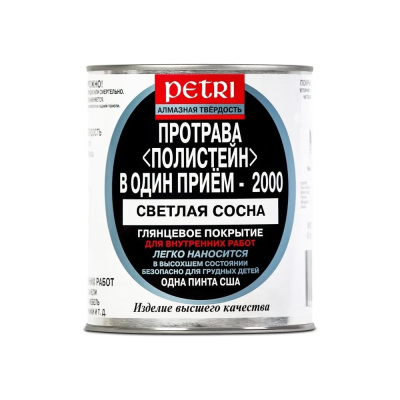 Полиуретановый цветной лак PETRI Polystain Светлая сосна PLP-P