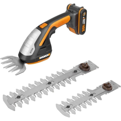 WORX WG801E – универсальные аккумуляторные ножницы, которые незаменимы для ухода за садом или прилегающей территорией