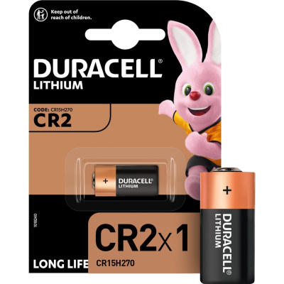 Литиевая батарейка Duracell, CR2 ULTRA 3V 1шт